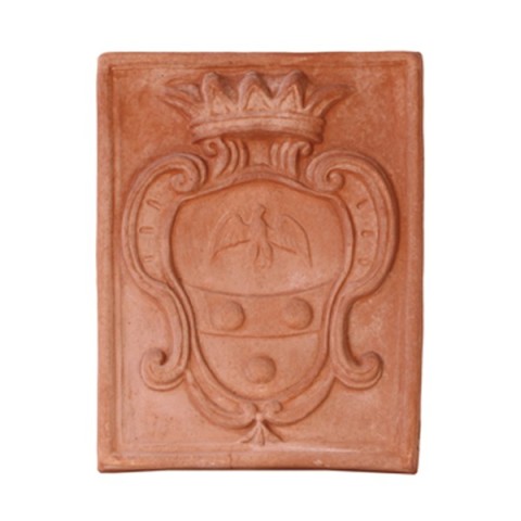 Terracotta Eagle Crest